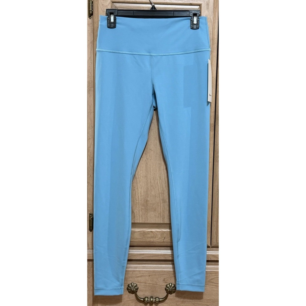 Lululemon Wunder Train HR Tight Leggings Womens Sz 10 Blue NWT Athletic Yoga 28"